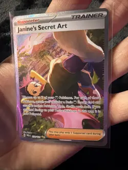 Pokemon TCG Janine's Secret Art 173/131 Prismatic Evolutions - Image 3