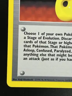 Pokemon TCG - Devolution Spray MP Rare 72/102 | Base Set - Image 5