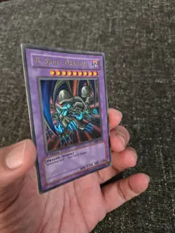 YuGiOh Old School Ultra Rare Holofoil Card 1st Edition B Skull Dragon MRD-018 LP - Image 3