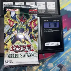 Heavy 12.98g Yu Gi Oh Sealed Duelist's Advance Booster Pack - Image 1
