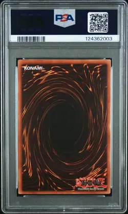 2002 YU-GI-OH! LOB-LEGEND OF BLUE EYES WHITE DRAGON 1ST ED #011 DARK GRAY PSA 9 - Image 2