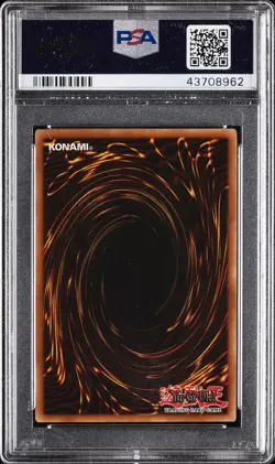 2002 YU-GI-OH! LOB-LEGEND OF BLUE EYES WHITE DRAGON 1ST ED #083 MEDA BAT PSA 9 - Image 2