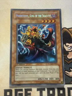 Prometheus, King of the Shadows - FOTB-EN063 - Secret Rare - 1st Edition NM - Image 2