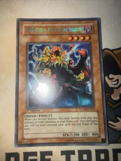 Prometheus, King of the Shadows - FOTB-EN063 - Secret Rare - 1st Edition NM - Image 3