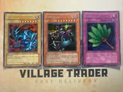 The Flasebound Kingdom Promo set - Secret Rare TFK-001, 002, 003 (Yugioh) NM/VLP - Image 1