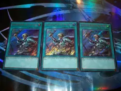 3x Reinforcement of the Army 1st Edition Secret Rare L26D-ENS08 Yu-Gi-Oh! - Image 1