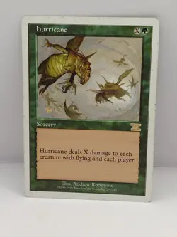 Hurricane 1x MtG Sixth Edition 6th - Image 1