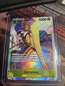 One Piece Card Game Borsalino SR EB04-058 English Adventure on KAMI's Island NM - Image 1