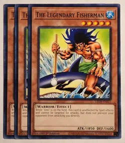 Yugioh x3 The Legendary Fisherman LED9-EN023 Common 1st Edition - Image 1