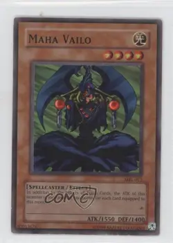 Maha Vailo Unlimited YuGiOh Magic Ruler Booster #MRL-012 2002 READ - Image 1