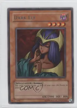 Dark Elf (R) Unlimited YuGiOh Metal aiders #MRD-113 2002 READ - Image 1