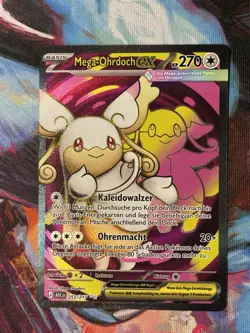 Pokemon Erhabene Helden Mega Ohrdoch Ex ASC 253/217 Deutsch Near Mint - Image 1