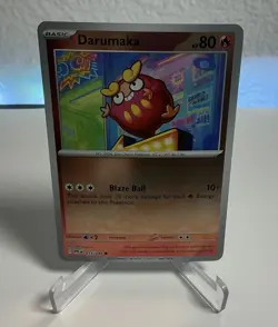 Pokemon TCG Darumaka 015/094 Phantasmal Flames Reverse Holo NM - Image 1