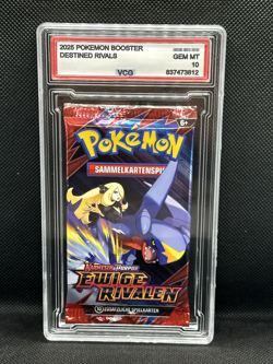 Pokemon Destined Rivals Cynthia & Garchomp Art Booster Pack VCG 10 - NO PSA/BGS - Image 2