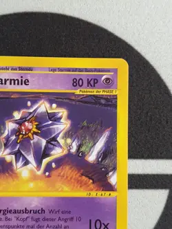 Starmie 30/144 Skyridge Set Pokemon Karte Deutsch Pokemon E - Series TCG NM - Image 4