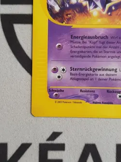 Starmie 30/144 Skyridge Set Pokemon Karte Deutsch Pokemon E - Series TCG NM - Image 5