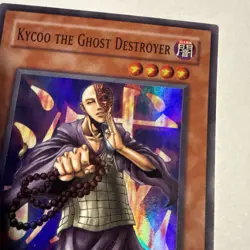 Yugioh Card Kycoo the Ghost Destroyer LON-062 SUPER RARE 1st Edition - Image 4