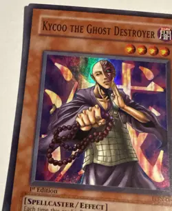 Yugioh Card Kycoo the Ghost Destroyer LON-062 SUPER RARE 1st Edition - Image 5