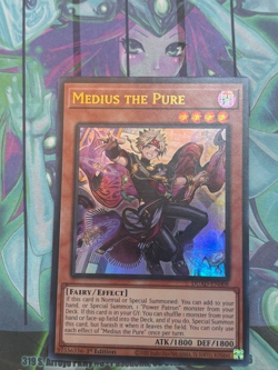 Yugioh 1x Medius the Pure DUAD-EN008 Duelist's Advance Ultra Rare 1st Edition NM - Image 1