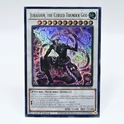 Yugioh! Juraishin, the Cursed Thunder God ALIN-EN043 Alliance Insight Ultra Rare - Image 1