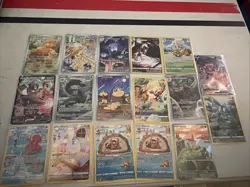 Illustration Rare Pokemon Card Lot X17 - Image 1