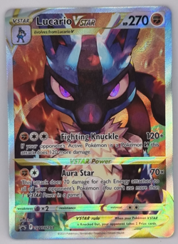 Pokemon TCG - Lucario VSTAR - SWSH Sword & Shield Black Star Promo SWSH291 - Image 1