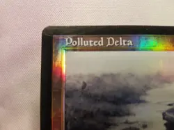MTG Polluted Delta / Estuaire Pollue Foil - Onslaught / Carnage NearMint/Mint - Image 3