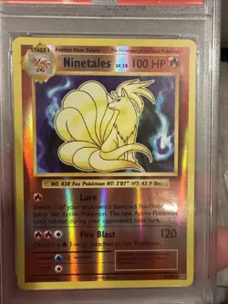 Pokemon XY Evolutions Ninetales Reverse Holo 15/108 PSA 9 Mint 2016 - Image 2