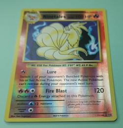 Pokemon Ninetales 15/108 XY - Evolutions Reverse Holo Trading Card TCG - Image 2