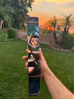 Disney Lorcana TCG Rare Belle Archer Playmat In Hand Ready To Ship - Image 1