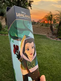 Disney Lorcana TCG Rare Belle Archer Playmat In Hand Ready To Ship - Image 2