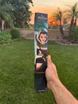 Disney Lorcana TCG Rare Belle Archer Playmat In Hand Ready To Ship - Image 3