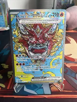 Hearthflame Mask Ogerpon EX Prismatic Evolutions Sir Pokemon Card 148/131 - Image 1