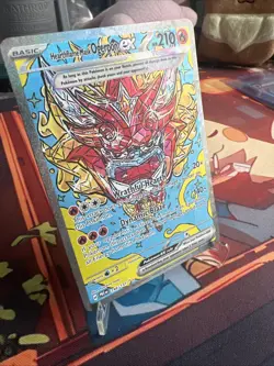 Hearthflame Mask Ogerpon EX Prismatic Evolutions Sir Pokemon Card 148/131 - Image 2