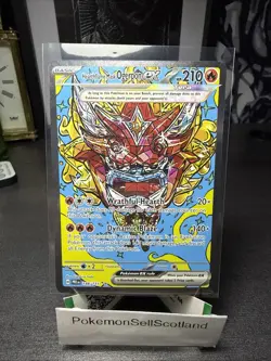 Pokemon TCG Hearthflame Mask Ogerpon EX 148/131 Prismatic Evolutions SIR NM/MINT - Image 1