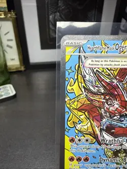 Pokemon TCG Hearthflame Mask Ogerpon EX 148/131 Prismatic Evolutions SIR NM/MINT - Image 2