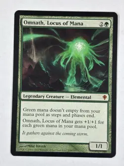 1x MTG Omnath, Locus of Mana - Worldwake (WWK) #109 - Magic the Gathering - Image 1