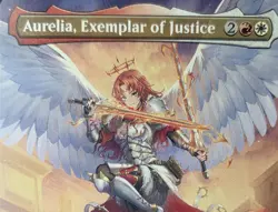 Aurelia, Exemplar of Justice | Ravnica Remastered | M0436 Anime Borderless | MTG - Image 3