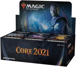 MTG 2021 Core Set Draft Booster Box English Magic the Gathering 36 Packs SEALED - Image 1