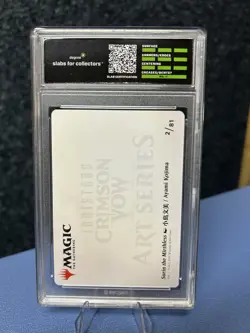 Sorin the Mirthless (2/81) Art Card (Gold-Stamped Signature Art Series Degree 10 - Image 2