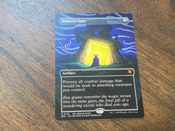 MAGIC Gathering LORWYN ECLIPSED unplayed mint mythic DOLMEN GATE borderless sg - Image 2