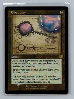 MTG ** Cloud Key (Schematic) The Brothers' War: Retro Frame ** Foil - Image 1