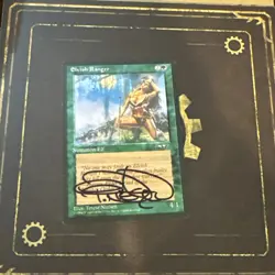 MTG Elvish Ranger Signed by TERESE NIELSEN - Image 1