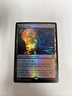 Steam Vents Foil Card #0267 MTG LP - Image 1