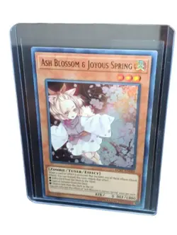 Yugioh Ash Blossom & Joyous Spring LCKC-EN080 Ultra Rare 1st Edition NM - Image 1