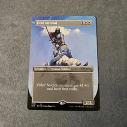 Field Marshal Secret Lair Drop Rare White Creature MTG Card #1168 - Image 1