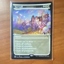 Magic: The Gathering Farewell Rare Sorcery Kamigawa Neon Dynasty 365 2022 - Image 1