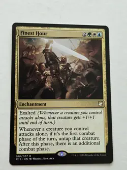 Finest Hour X1 C18 MTG Commander 2018 - Image 1