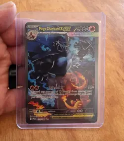 Pokemon Mega Charizard X EX 125/094 Phantasmal Flames Newly Pulled - Image 1