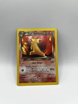 Dark Typhlosion 10/105 Holo NM Rare Neo Destiny 1999 Pokemon TCG - Image 1